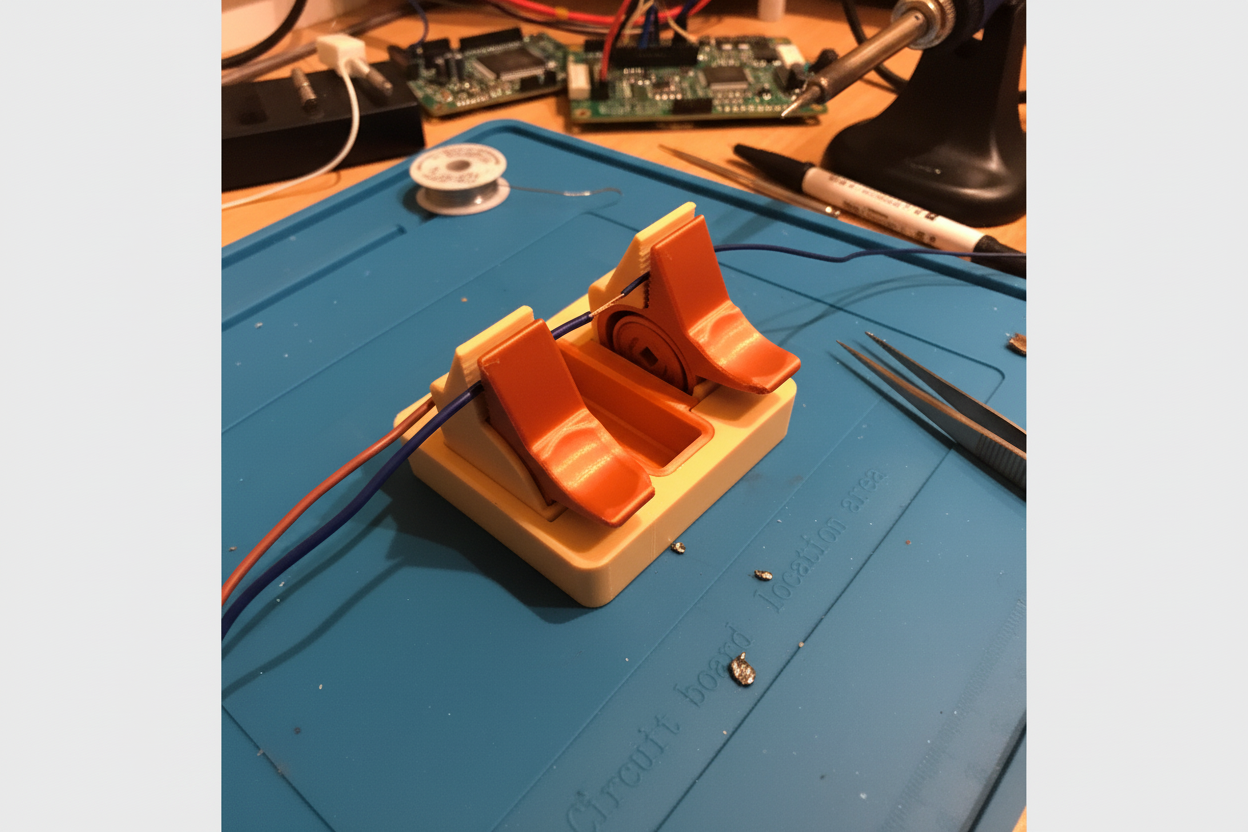 Держатель для пайки проводов