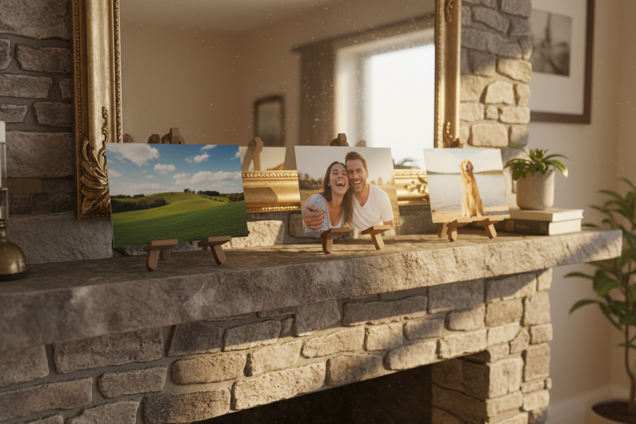 Комплект подставок под фото и мини картин (4 шт.)